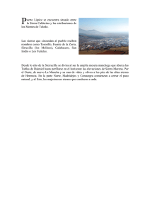 uerto Lápice se encuentra situado entre la Sierra Calderina y las