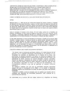 Page 1 Page 2 ASISTENCIA JUDICIAL INTERNACIONAL 200105