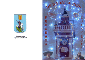 Programa Nadal - Ajuntament des Castell
