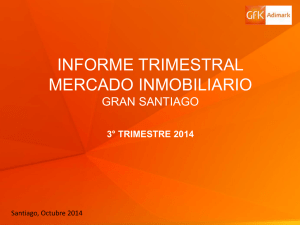 CIFRAS MERCADO INMOBILIARIO