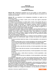 Titulo VII - Legal Info Panama