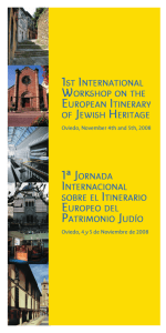 of jewish heritage - European Day of Jewish Culture