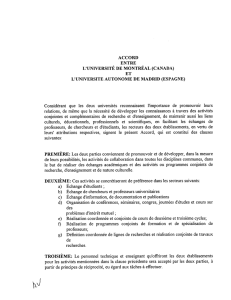 et l`université autonome de madrid (espagne)