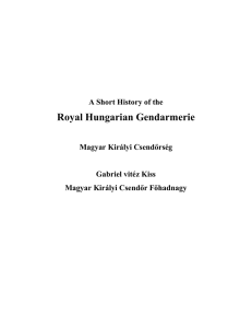 Royal Hungarian Gendarmerie