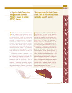 La Organización de Campesinos Ecologistas de la Sierra de