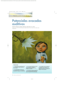 Potenciales evocados auditivos - Anales de Pediatría Continuada