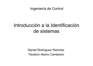 Introducción a la Identificación de sistemas
