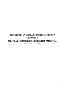 volumen iii politica e instrumentos de gestión ambiental