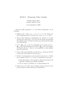MA31A – Enunciado Clase Auxiliar - U