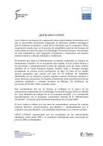 qué es Arco Latino - Diputación de Jaén