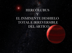 Hercólubus y el Deshielo del Ártico