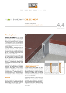 4.4 Schlüter ® -DILEX-MOP - Schlüter
