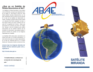Satélite Miranda - Agencia Bolivariana para Actividades Espaciales