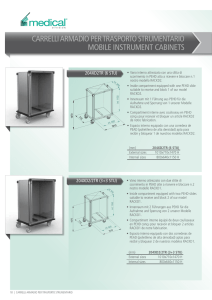 carrelli armadio per trasporto strumentario mobile instrument cabinets
