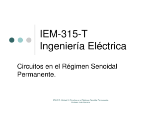 IEM-315-T Ingeniería Eléctrica