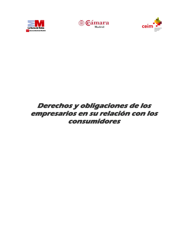Derechos Y Obligaciones De Los Empresarios En Su