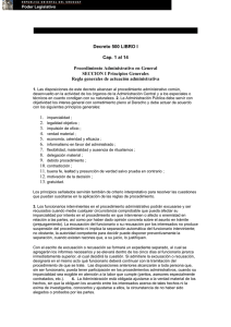 Decreto 500 LIBRO I Cap. 1 al 14 Procedimiento