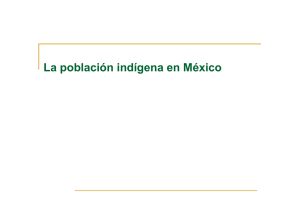 La Población Indígena en México