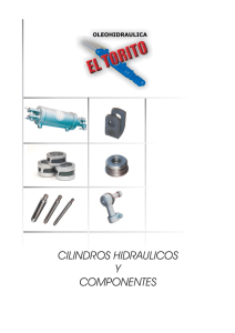 CILINDROS HIDRAULICOS Y COMPONENTES
