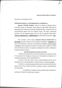 Recursos de Revocación y Jerárquieo.