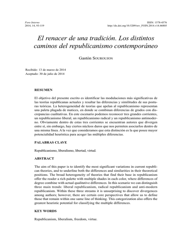 El Renacer De Una Tradici n Los Distintos Caminos Del