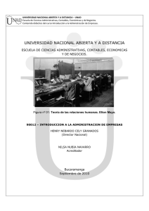universidad nacional abierta ya distancia