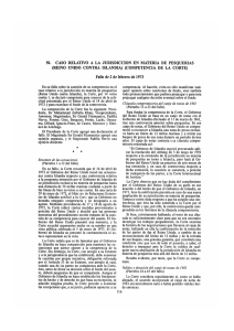 caso relativo a la jurisdicción en materia de pesquerías