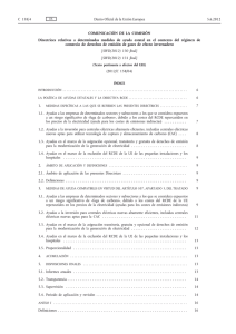 Comunicación de la Comisión — Directrices relativas a