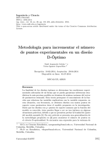 Metodología para incrementar el número de