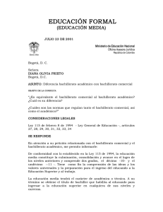 Media - Ministerio de Educación