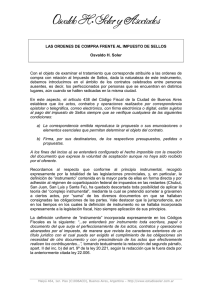 Informe - Osvaldo H. Soler y Asociados