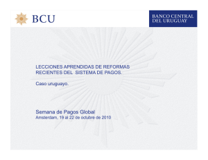 LECCIONES APRENDIDAS DE REFORMAS RECIENTES DEL