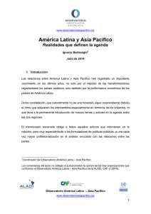 América Latina y Asia Pacífico