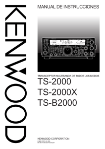 TS-2000 TS-2000X TS-B2000