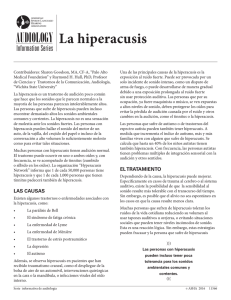 AIS: La Hiperacusis