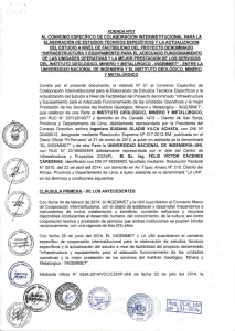 ELABORACIÓN DE ESTUDIOS TÉCNICOS ESPECÍFICOS Y LA