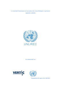 La Autoridad Nacional para la Convención sobre Armas