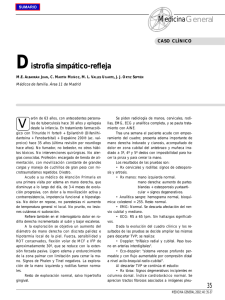 Distrofia simpático-refleja - Revista Medicina General y de Familia