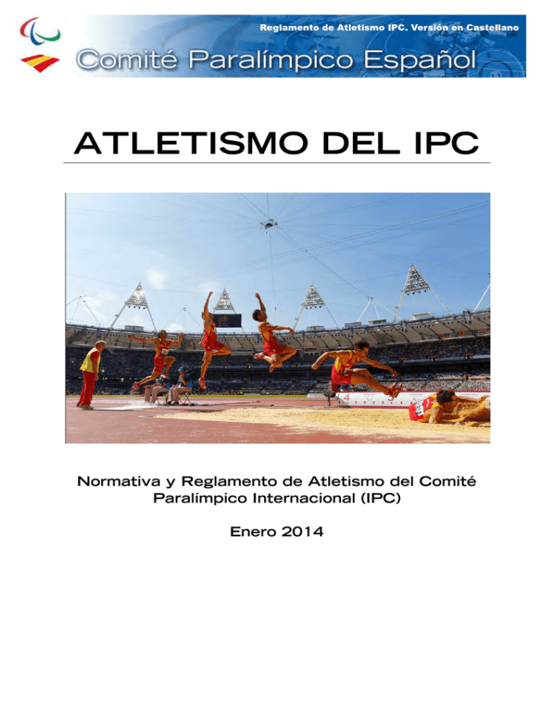 Reglamento Atletismo Ipc Enero 2014esp Version 2014 8687