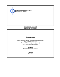 Apostila 2009 - Instituto de Química