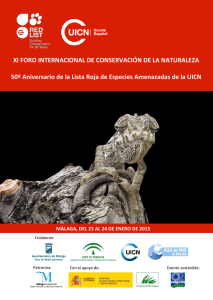 XI FORO INTERNACIONAL DE CONSERVACIÓN DE LA