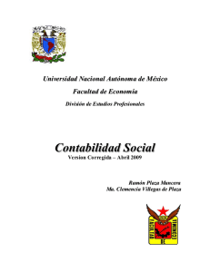 Contabilidad Social - Facultad de Econom&iacute;a