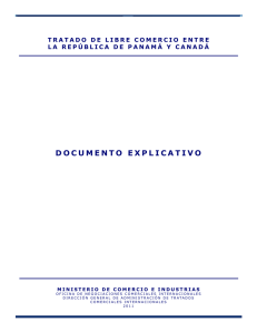 documento explicativo - Ministerio de Comercio e Industrias