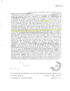 "EL VENDEDOR", y, l , mayor de edad. Comerciante