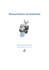 Manual básico de Robomid - Colegio Sagrado Corazón de Granada