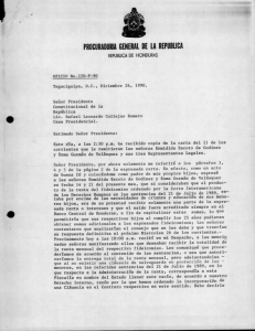 Comunicación de 26 de diciembre de 1990.