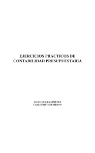 ejercicios pr&aacute;cticos de contabilidad presupuestaria