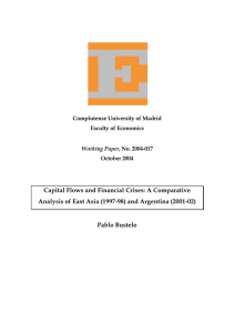 Capital Flows and Financial Crises - E