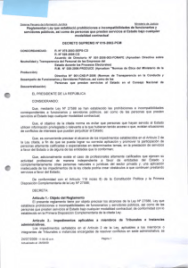 Reglamentan Ley que estableció prohibiciones e