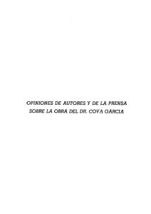 opiniones de autores y de la prensa sobre la obra del dr